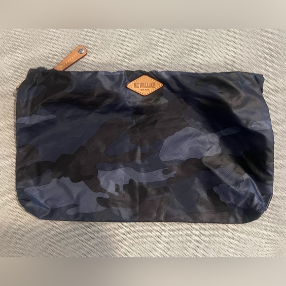 MZ Wallace Blue and Black Camo Toiletry Bag - Picture 4 of 6